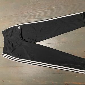 black adidas sweat pants size XL